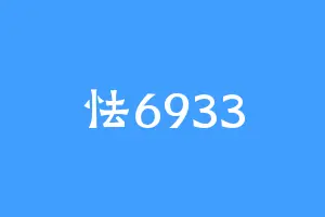 怯6933