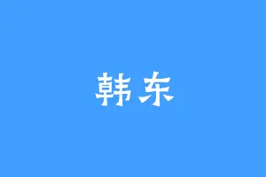 韩东