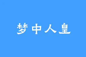 梦中人皇