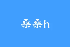 桑桑h
