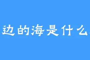 西边的海是什么海