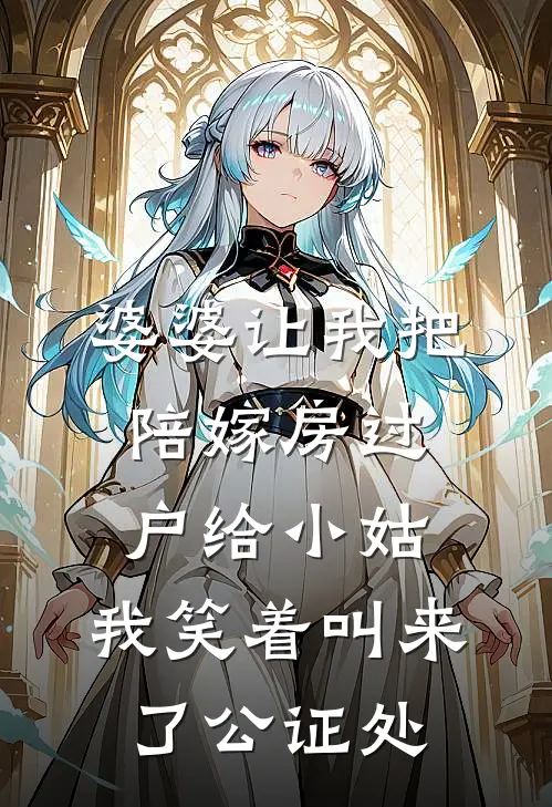 婆婆让我把陪嫁房过户给小姑，我笑着叫来了公证处