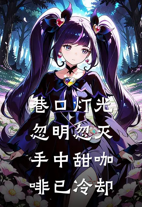 巷口灯光忽明忽灭手中甜咖啡已冷却