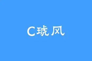 C琥风