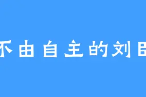 不由自主的刘臣