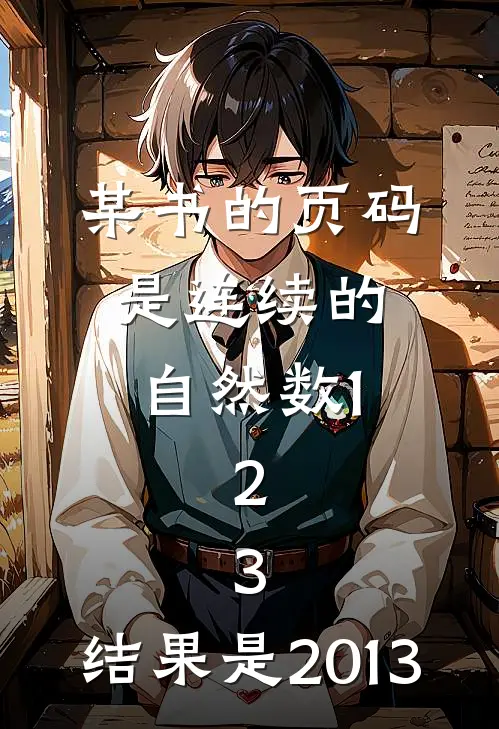 某书的页码是连续的自然数1,2,3...结果是2013