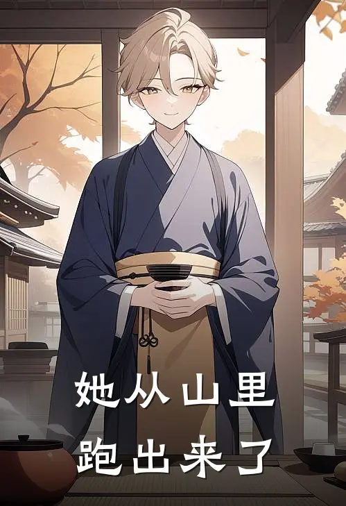 她从山里跑出来了