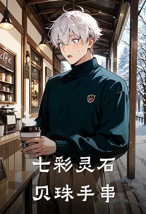 七彩灵石贝珠手串