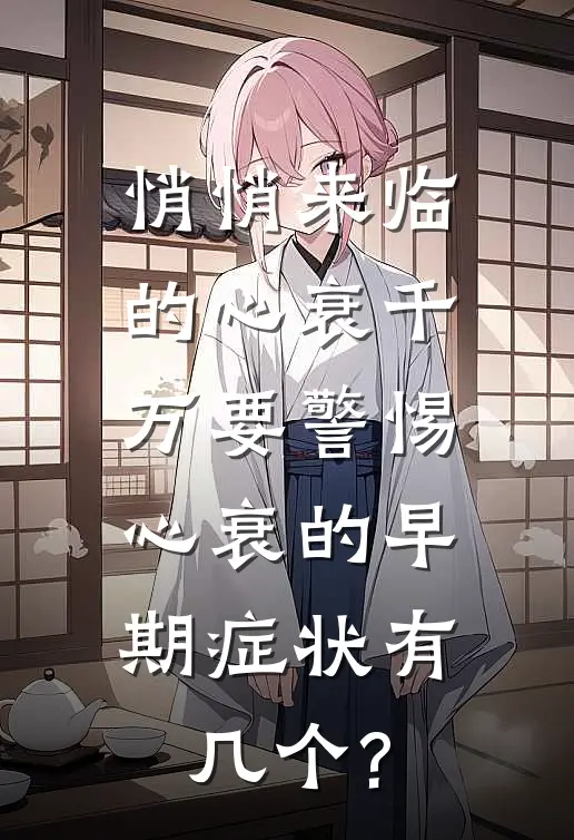 悄悄来临的心衰千万要警惕,心衰的早期症状有几个?